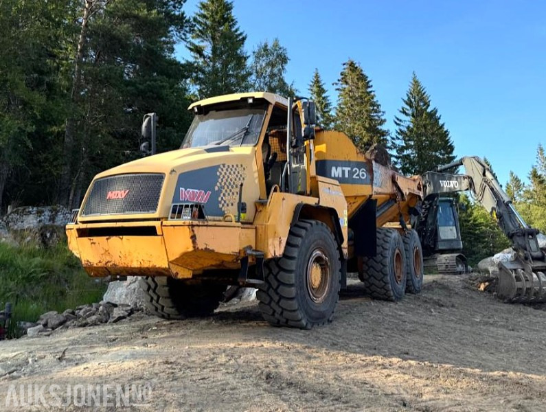 2008 Moxy MT26HL 6x6 – Dumper med hvite skilt – Leveres sertifisert - Istovarivač: slika 2008 Moxy MT26HL 6x6 – Dumper med hvite skilt – Leveres sertifisert - Istovarivač 2008 Moxy MT26HL 6x6 – Dumper med hvite skilt – Leveres sertifisert - Istovarivač: slika 2008 Moxy MT26HL 6x6 – Dumper med hvite skilt – Leveres sertifisert - Istovarivač