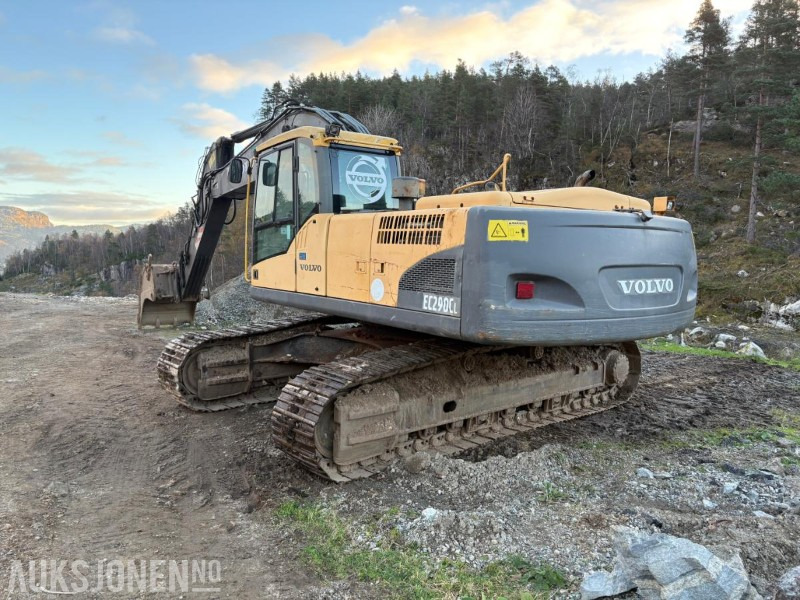 2008 Volvo EC290CL - Bager: slika  2008 Volvo EC290CL - Bager 2008 Volvo EC290CL - Bager: slika  2008 Volvo EC290CL - Bager