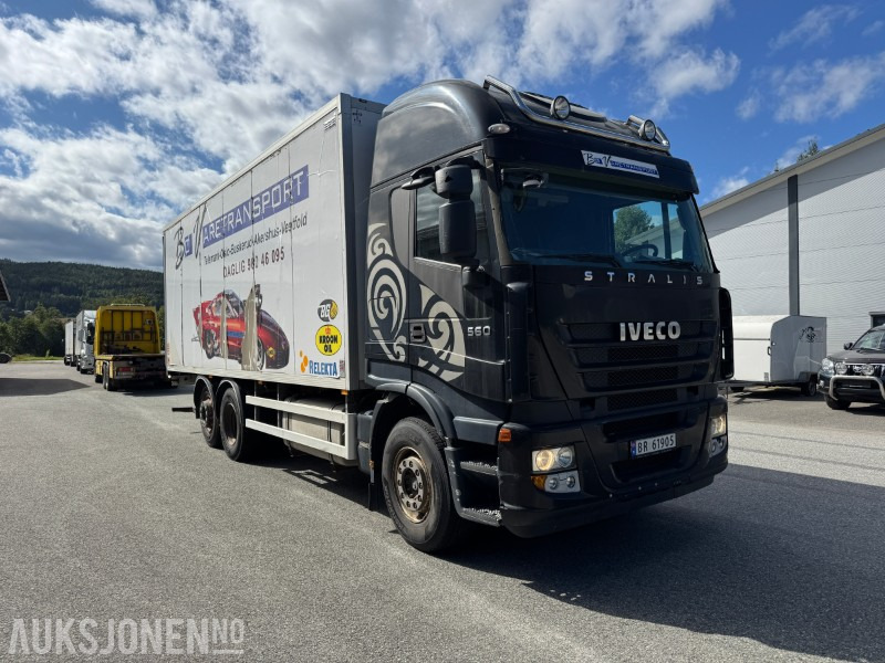 2009 Iveco Stralis 260S56, 560 hk, skapbil m/sideåpning og løftelem - Kamion sandučar: slika 2009 Iveco Stralis 260S56, 560 hk, skapbil m/sideåpning og løftelem - Kamion sandučar 2009 Iveco Stralis 260S56, 560 hk, skapbil m/sideåpning og løftelem - Kamion sandučar: slika 2009 Iveco Stralis 260S56, 560 hk, skapbil m/sideåpning og løftelem - Kamion sandučar