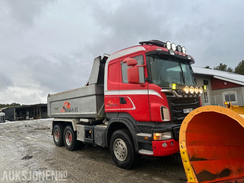 2012 Scania R 730 6x4 - Brøyterigget tippbil - Kiper: slika 2012 Scania R 730 6x4 - Brøyterigget tippbil - Kiper 2012 Scania R 730 6x4 - Brøyterigget tippbil - Kiper: slika 2012 Scania R 730 6x4 - Brøyterigget tippbil - Kiper