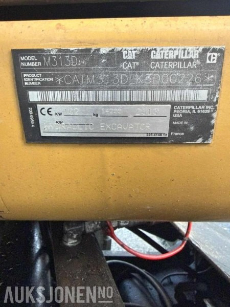 2013 Cat M313D med skjær kun 9.700 arbeidstimer! Indexator Rototilt, NY SERTIFISERT!, NYE DEKK! GRAVESKUFFE + PUSSESKUFFE TOP STAND! - Bager: slika 2013 Cat M313D med skjær kun 9.700 arbeidstimer! Indexator Rototilt, NY SERTIFISERT!, NYE DEKK! GRAVESKUFFE + PUSSESKUFFE TOP STAND! - Bager 2013 Cat M313D med skjær kun 9.700 arbeidstimer! Indexator Rototilt, NY SERTIFISERT!, NYE DEKK! GRAVESKUFFE + PUSSESKUFFE TOP STAND! - Bager: slika 2013 Cat M313D med skjær kun 9.700 arbeidstimer! Indexator Rototilt, NY SERTIFISERT!, NYE DEKK! GRAVESKUFFE + PUSSESKUFFE TOP STAND! - Bager
