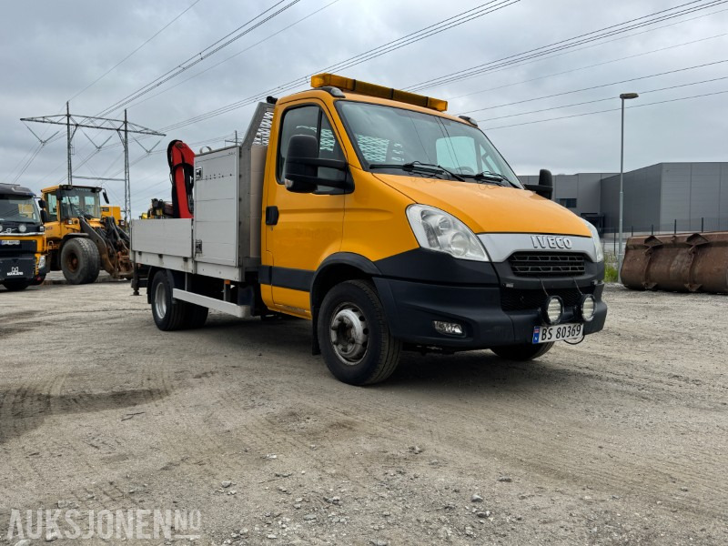 2013 Iveco Daily Planbil m/palfinger kran. - Kamion s otvorenim sandukom: slika 2013 Iveco Daily Planbil m/palfinger kran. - Kamion s otvorenim sandukom 2013 Iveco Daily Planbil m/palfinger kran. - Kamion s otvorenim sandukom: slika 2013 Iveco Daily Planbil m/palfinger kran. - Kamion s otvorenim sandukom