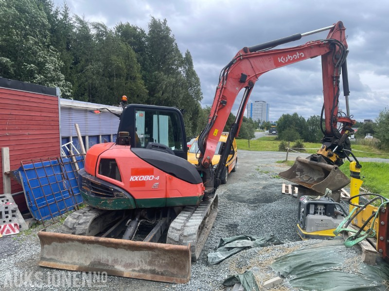 2013 Kubota KX080-4 | Rototilt | Pusseskuff | 4950 timer - Bager: slika 2013 Kubota KX080-4 | Rototilt | Pusseskuff | 4950 timer - Bager 2013 Kubota KX080-4 | Rototilt | Pusseskuff | 4950 timer - Bager: slika 2013 Kubota KX080-4 | Rototilt | Pusseskuff | 4950 timer - Bager
