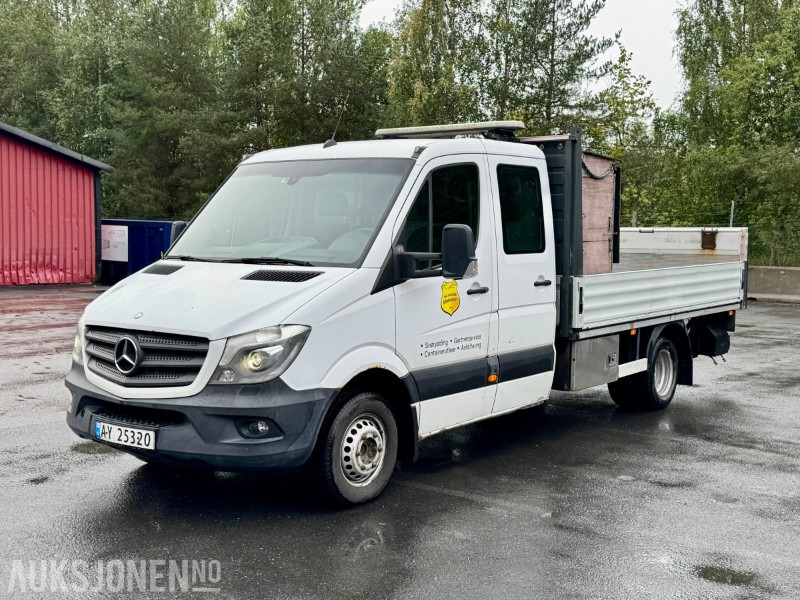 2014 Mercedes-Benz Sprinter 516 CDI planbil, 5-tonn, dobbelkabin, bakløft, lysbjelke - Kamion s otvorenim sandukom: slika 2014 Mercedes-Benz Sprinter 516 CDI planbil, 5-tonn, dobbelkabin, bakløft, lysbjelke - Kamion s otvorenim sandukom 2014 Mercedes-Benz Sprinter 516 CDI planbil, 5-tonn, dobbelkabin, bakløft, lysbjelke - Kamion s otvorenim sandukom: slika 2014 Mercedes-Benz Sprinter 516 CDI planbil, 5-tonn, dobbelkabin, bakløft, lysbjelke - Kamion s otvorenim sandukom