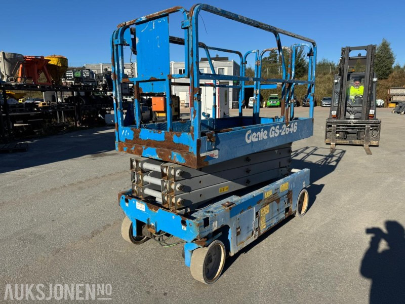 2016 Genie GS-2646 batteridreven sakselift / 10m / Årskontrollert - Podizna platforma: slika 2016 Genie GS-2646 batteridreven sakselift / 10m / Årskontrollert - Podizna platforma 2016 Genie GS-2646 batteridreven sakselift / 10m / Årskontrollert - Podizna platforma: slika 2016 Genie GS-2646 batteridreven sakselift / 10m / Årskontrollert - Podizna platforma