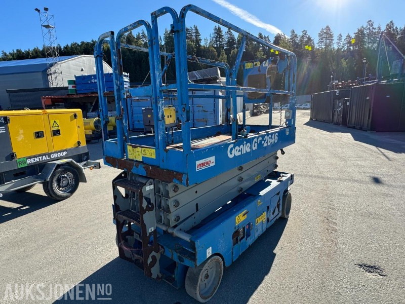 2016 Genie GS-2646 batteridreven sakselift / 10m / Årskontrollert - Podizna platforma: slika 2016 Genie GS-2646 batteridreven sakselift / 10m / Årskontrollert - Podizna platforma 2016 Genie GS-2646 batteridreven sakselift / 10m / Årskontrollert - Podizna platforma: slika 2016 Genie GS-2646 batteridreven sakselift / 10m / Årskontrollert - Podizna platforma