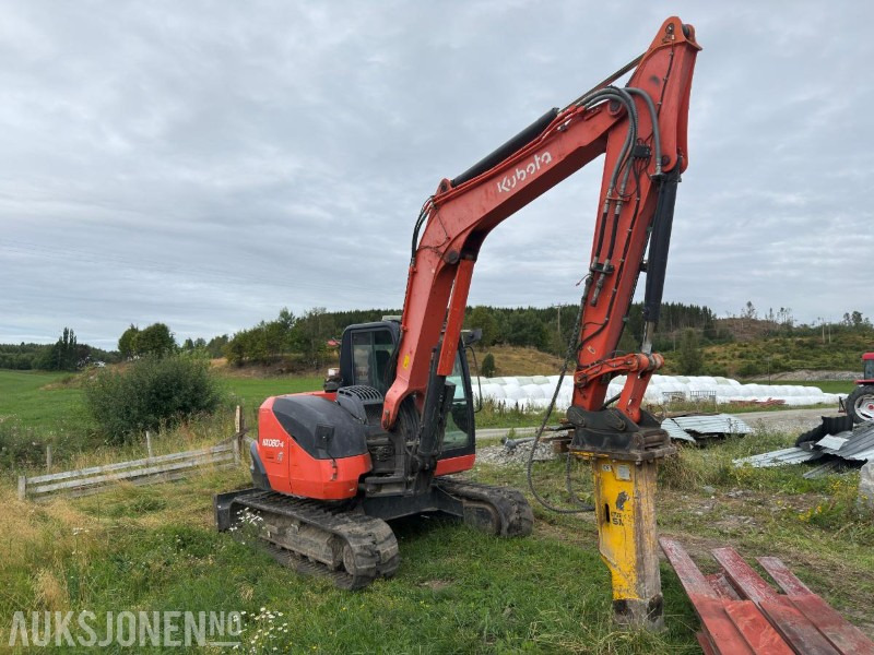 2016 Kubota KX080-4 Sentralsmøring Sertifisering 07/2025 - Bager: slika 2016 Kubota KX080-4 Sentralsmøring Sertifisering 07/2025 - Bager 2016 Kubota KX080-4 Sentralsmøring Sertifisering 07/2025 - Bager: slika 2016 Kubota KX080-4 Sentralsmøring Sertifisering 07/2025 - Bager