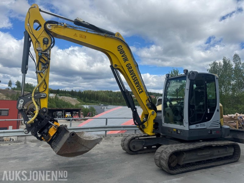 2016 Wacker Neuson ET 90 GRAVEMASKIN MED ROTOTILT, SENTRALSMØRING OG 3 SKUFFER - Bager: slika 2016 Wacker Neuson ET 90 GRAVEMASKIN MED ROTOTILT, SENTRALSMØRING OG 3 SKUFFER - Bager 2016 Wacker Neuson ET 90 GRAVEMASKIN MED ROTOTILT, SENTRALSMØRING OG 3 SKUFFER - Bager: slika 2016 Wacker Neuson ET 90 GRAVEMASKIN MED ROTOTILT, SENTRALSMØRING OG 3 SKUFFER - Bager