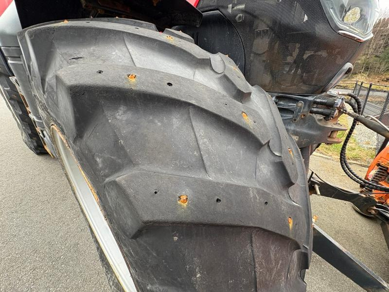 Traktor 2016 mod CASE IH Optum 300CVX med Pronar PUV-3300M V-plog og Kupper Weiser strøkasse: slika Traktor 2016 mod CASE IH Optum 300CVX med Pronar PUV-3300M V-plog og Kupper Weiser strøkasse