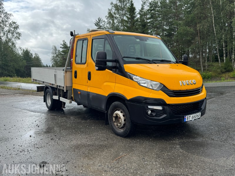 2017 Iveco Daily dobbelkabin m/kran, Webasto, innredning, inverter og vinterhjul - Kamion s otvorenim sandukom: slika 2017 Iveco Daily dobbelkabin m/kran, Webasto, innredning, inverter og vinterhjul - Kamion s otvorenim sandukom 2017 Iveco Daily dobbelkabin m/kran, Webasto, innredning, inverter og vinterhjul - Kamion s otvorenim sandukom: slika 2017 Iveco Daily dobbelkabin m/kran, Webasto, innredning, inverter og vinterhjul - Kamion s otvorenim sandukom