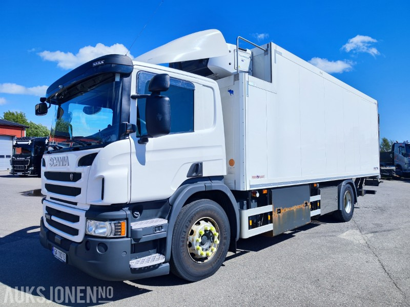 2017 Scania P 280 kjølebil - Carrier aggregat - gassdrevet - Kamion sandučar: slika 2017 Scania P 280 kjølebil - Carrier aggregat - gassdrevet - Kamion sandučar 2017 Scania P 280 kjølebil - Carrier aggregat - gassdrevet - Kamion sandučar: slika 2017 Scania P 280 kjølebil - Carrier aggregat - gassdrevet - Kamion sandučar