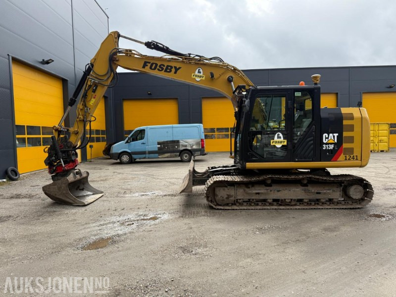 2018 Cat 313FL BELTEGRAVER MASKINSTYRING R5 ROTOTILT 3 SKUFFER SERVICEHISTORIKK. - Bager: slika 2018 Cat 313FL BELTEGRAVER MASKINSTYRING R5 ROTOTILT 3 SKUFFER SERVICEHISTORIKK. - Bager 2018 Cat 313FL BELTEGRAVER MASKINSTYRING R5 ROTOTILT 3 SKUFFER SERVICEHISTORIKK. - Bager: slika 2018 Cat 313FL BELTEGRAVER MASKINSTYRING R5 ROTOTILT 3 SKUFFER SERVICEHISTORIKK. - Bager