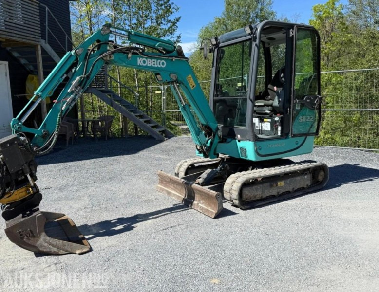 2018 Kobelco sk22 Minigraver med rotortilt - Mini bager: slika 2018 Kobelco sk22 Minigraver med rotortilt - Mini bager 2018 Kobelco sk22 Minigraver med rotortilt - Mini bager: slika 2018 Kobelco sk22 Minigraver med rotortilt - Mini bager