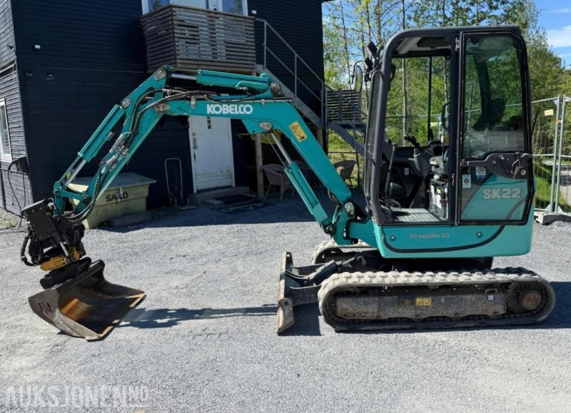 2018 Kobelco sk22 Minigraver med rotortilt - Mini bager: slika 2018 Kobelco sk22 Minigraver med rotortilt - Mini bager 2018 Kobelco sk22 Minigraver med rotortilt - Mini bager: slika 2018 Kobelco sk22 Minigraver med rotortilt - Mini bager