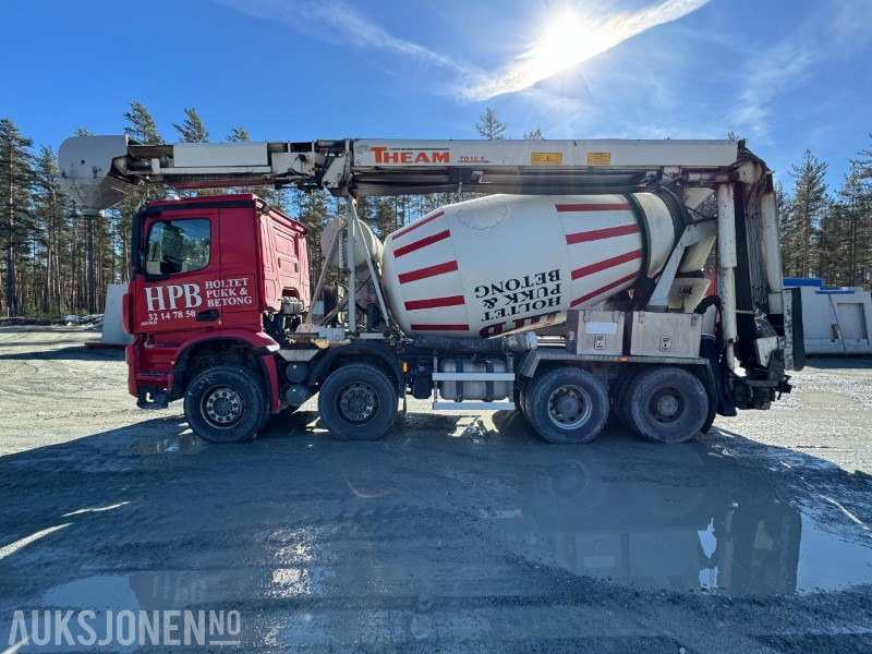 2018 Mercedes-Benz Arocs båndbil til betong - Automješalica: slika 2018 Mercedes-Benz Arocs båndbil til betong - Automješalica 2018 Mercedes-Benz Arocs båndbil til betong - Automješalica: slika 2018 Mercedes-Benz Arocs båndbil til betong - Automješalica