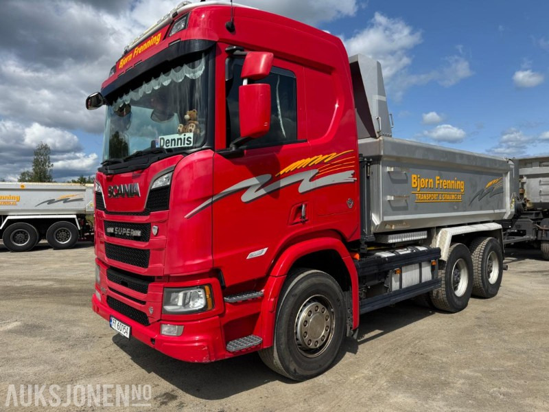 2018 Scania R580 GODT UTSTYRT TIPPBIL MED 3 AKSLET HENGER - Kiper: slika 2018 Scania R580 GODT UTSTYRT TIPPBIL MED 3 AKSLET HENGER - Kiper 2018 Scania R580 GODT UTSTYRT TIPPBIL MED 3 AKSLET HENGER - Kiper: slika 2018 Scania R580 GODT UTSTYRT TIPPBIL MED 3 AKSLET HENGER - Kiper