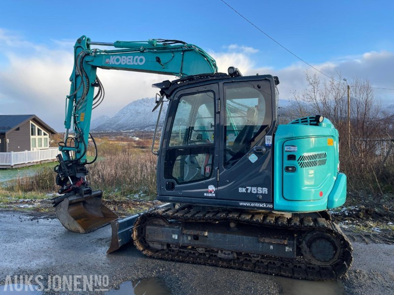 2021 Kobelco SK75SR-7 Gravemaskin med skjær, tiltrotator med gripekassett, nylig sertifisert, kun 2400 timer - Mini bager: slika 2021 Kobelco SK75SR-7 Gravemaskin med skjær, tiltrotator med gripekassett, nylig sertifisert, kun 2400 timer - Mini bager 2021 Kobelco SK75SR-7 Gravemaskin med skjær, tiltrotator med gripekassett, nylig sertifisert, kun 2400 timer - Mini bager: slika 2021 Kobelco SK75SR-7 Gravemaskin med skjær, tiltrotator med gripekassett, nylig sertifisert, kun 2400 timer - Mini bager