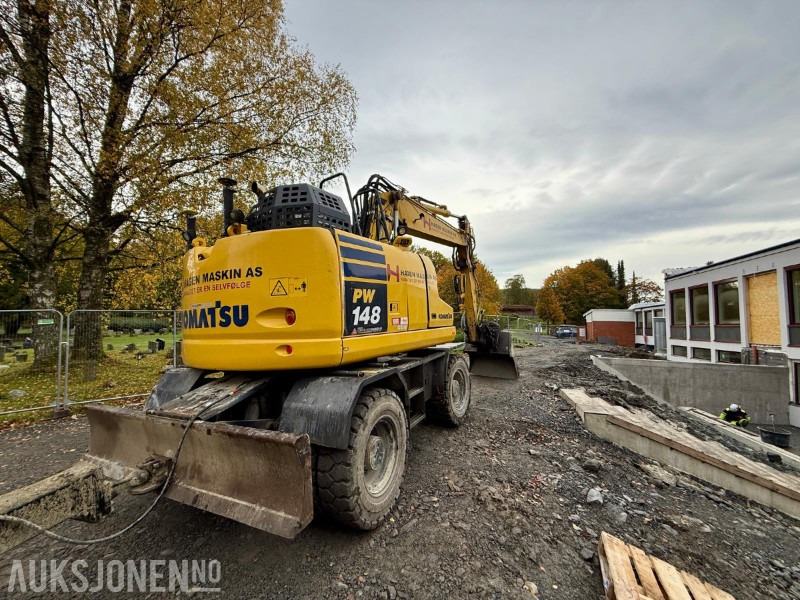 2021 Komatsu PW 148-11 hjulgraver | GPS | 360 kamera - Bager: slika 2021 Komatsu PW 148-11 hjulgraver | GPS | 360 kamera - Bager 2021 Komatsu PW 148-11 hjulgraver | GPS | 360 kamera - Bager: slika 2021 Komatsu PW 148-11 hjulgraver | GPS | 360 kamera - Bager