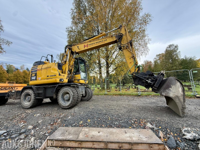 2021 Komatsu PW 148-11 hjulgraver | GPS | 360 kamera - Bager: slika 2021 Komatsu PW 148-11 hjulgraver | GPS | 360 kamera - Bager 2021 Komatsu PW 148-11 hjulgraver | GPS | 360 kamera - Bager: slika 2021 Komatsu PW 148-11 hjulgraver | GPS | 360 kamera - Bager