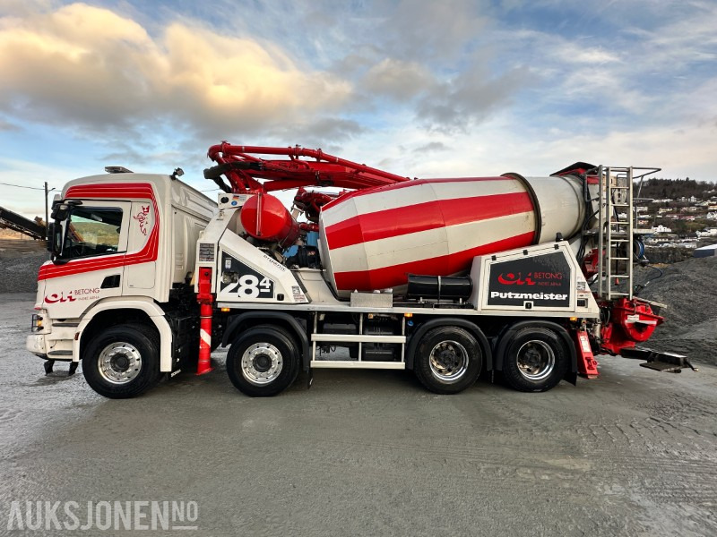 2021 Scania P500XT 8X4 Putzmeister PUMI 28-4Betongpumpe, 83413km - Automješalica: slika 2021 Scania P500XT 8X4 Putzmeister PUMI 28-4Betongpumpe, 83413km - Automješalica 2021 Scania P500XT 8X4 Putzmeister PUMI 28-4Betongpumpe, 83413km - Automješalica: slika 2021 Scania P500XT 8X4 Putzmeister PUMI 28-4Betongpumpe, 83413km - Automješalica
