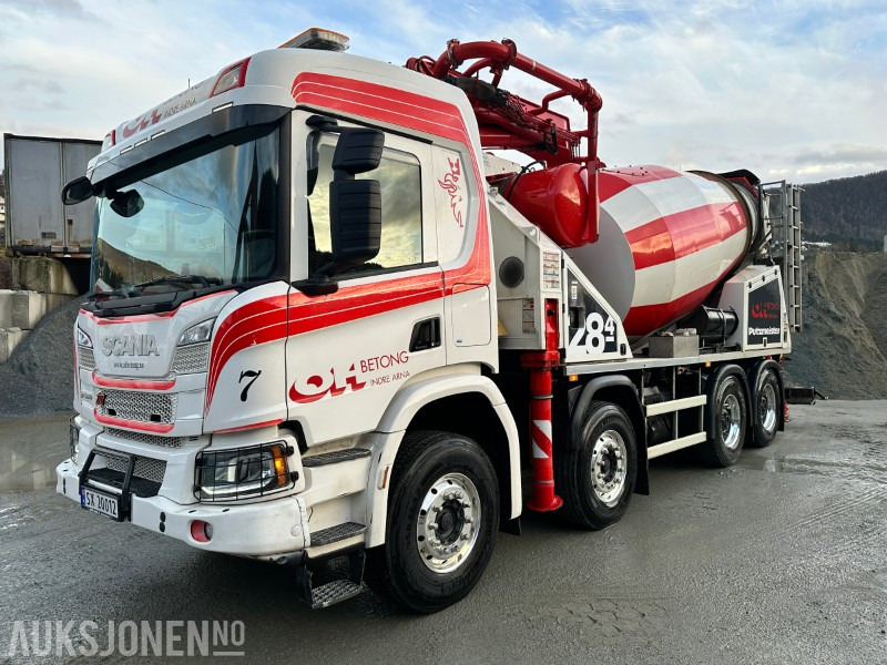 2021 Scania P500XT 8X4 Putzmeister PUMI 28-4Betongpumpe, 83413km - Automješalica: slika 2021 Scania P500XT 8X4 Putzmeister PUMI 28-4Betongpumpe, 83413km - Automješalica 2021 Scania P500XT 8X4 Putzmeister PUMI 28-4Betongpumpe, 83413km - Automješalica: slika 2021 Scania P500XT 8X4 Putzmeister PUMI 28-4Betongpumpe, 83413km - Automješalica