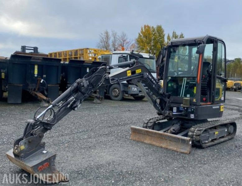 2021 Volvo ECR25 elektrisk minigraver med mye utstyr - Bager: slika 2021 Volvo ECR25 elektrisk minigraver med mye utstyr - Bager 2021 Volvo ECR25 elektrisk minigraver med mye utstyr - Bager: slika 2021 Volvo ECR25 elektrisk minigraver med mye utstyr - Bager