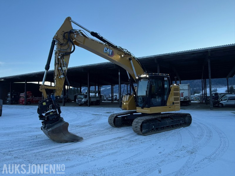 2022 Cat 325 beltegraver, levert ny i 2024 – 232 timer – Makin 3D GPS, ny tiltrotator, Webasto - Bager: slika 2022 Cat 325 beltegraver, levert ny i 2024 – 232 timer – Makin 3D GPS, ny tiltrotator, Webasto - Bager 2022 Cat 325 beltegraver, levert ny i 2024 – 232 timer – Makin 3D GPS, ny tiltrotator, Webasto - Bager: slika 2022 Cat 325 beltegraver, levert ny i 2024 – 232 timer – Makin 3D GPS, ny tiltrotator, Webasto - Bager