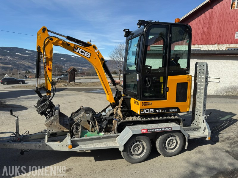 2024 JCB 19 C-1 MINIGRAVER, 3 SKUFFER, PIGGHAMMER, MASKINHENGER, KUN 200 TIMER, UTVIDET GARANTI - Mini bager: slika 2024 JCB 19 C-1 MINIGRAVER, 3 SKUFFER, PIGGHAMMER, MASKINHENGER, KUN 200 TIMER, UTVIDET GARANTI - Mini bager 2024 JCB 19 C-1 MINIGRAVER, 3 SKUFFER, PIGGHAMMER, MASKINHENGER, KUN 200 TIMER, UTVIDET GARANTI - Mini bager: slika 2024 JCB 19 C-1 MINIGRAVER, 3 SKUFFER, PIGGHAMMER, MASKINHENGER, KUN 200 TIMER, UTVIDET GARANTI - Mini bager