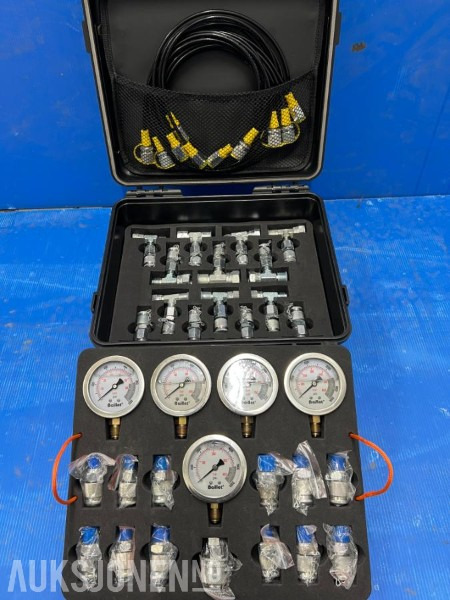 Hydraulikk TestKoffert - Građevinska oprema: slika Hydraulikk TestKoffert - Građevinska oprema Hydraulikk TestKoffert - Građevinska oprema: slika Hydraulikk TestKoffert - Građevinska oprema