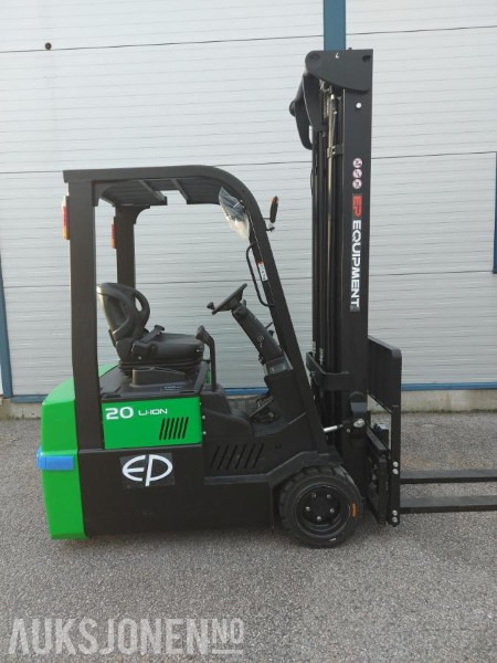 EP CPD20TVL Elektrisk truck - 2 tonn løftekapasitet - ubrukt - Oprema za rukovanje materijalima: slika EP CPD20TVL Elektrisk truck - 2 tonn løftekapasitet - ubrukt - Oprema za rukovanje materijalima EP CPD20TVL Elektrisk truck - 2 tonn løftekapasitet - ubrukt - Oprema za rukovanje materijalima: slika EP CPD20TVL Elektrisk truck - 2 tonn løftekapasitet - ubrukt - Oprema za rukovanje materijalima