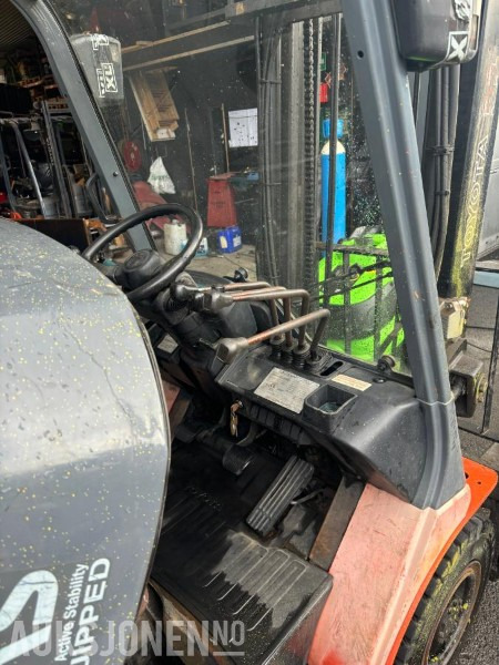 Toyota 2500 gaffeltruck - Hydraulisk sideforskyvning og spredning - Friløft - Oprema za rukovanje materijalima: slika Toyota 2500 gaffeltruck - Hydraulisk sideforskyvning og spredning - Friløft - Oprema za rukovanje materijalima Toyota 2500 gaffeltruck - Hydraulisk sideforskyvning og spredning - Friløft - Oprema za rukovanje materijalima: slika Toyota 2500 gaffeltruck - Hydraulisk sideforskyvning og spredning - Friløft - Oprema za rukovanje materijalima