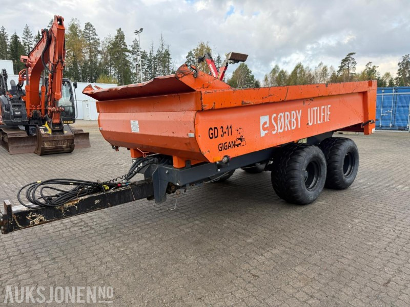 Poljoprivredni strojevi 2015 Gigant Traktorhenger - 2 akslet.: slika Poljoprivredni strojevi 2015 Gigant Traktorhenger - 2 akslet.