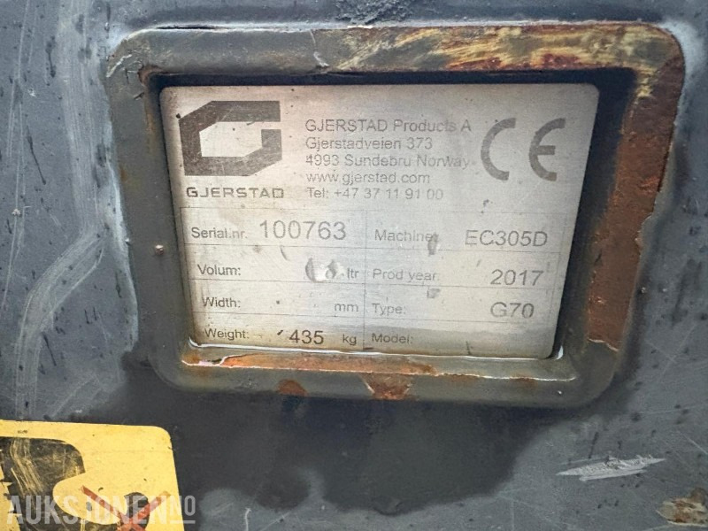 2017 Andre Gjerstad HK-feste G70 - Priključak za Građevinski strojevi: slika 2017 Andre Gjerstad HK-feste G70 - Priključak za Građevinski strojevi 2017 Andre Gjerstad HK-feste G70 - Priključak za Građevinski strojevi: slika 2017 Andre Gjerstad HK-feste G70 - Priključak za Građevinski strojevi