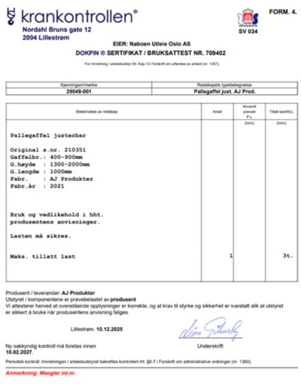 Pallegafler til håndtering av paller med kran / Kapasitet 3000 kg - Priključak za Građevinski strojevi: slika Pallegafler til håndtering av paller med kran / Kapasitet 3000 kg - Priključak za Građevinski strojevi Pallegafler til håndtering av paller med kran / Kapasitet 3000 kg - Priključak za Građevinski strojevi: slika Pallegafler til håndtering av paller med kran / Kapasitet 3000 kg - Priključak za Građevinski strojevi