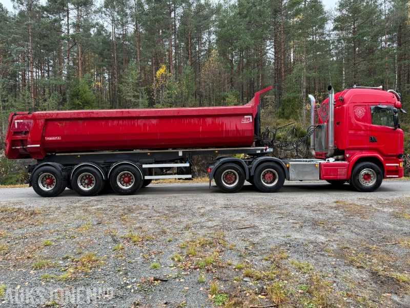 2018 Scania R580-V8-6x4-EURO6-260.000km-Tippsemi m/ Langendorf tralle - Tegljač: slika 2018 Scania R580-V8-6x4-EURO6-260.000km-Tippsemi m/ Langendorf tralle - Tegljač 2018 Scania R580-V8-6x4-EURO6-260.000km-Tippsemi m/ Langendorf tralle - Tegljač: slika 2018 Scania R580-V8-6x4-EURO6-260.000km-Tippsemi m/ Langendorf tralle - Tegljač