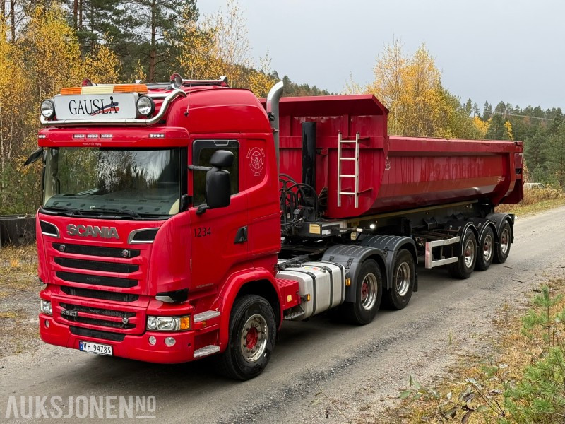 2018 Scania R580-V8-6x4-EURO6-260.000km-Tippsemi m/ Langendorf tralle - Tegljač: slika 2018 Scania R580-V8-6x4-EURO6-260.000km-Tippsemi m/ Langendorf tralle - Tegljač 2018 Scania R580-V8-6x4-EURO6-260.000km-Tippsemi m/ Langendorf tralle - Tegljač: slika 2018 Scania R580-V8-6x4-EURO6-260.000km-Tippsemi m/ Langendorf tralle - Tegljač
