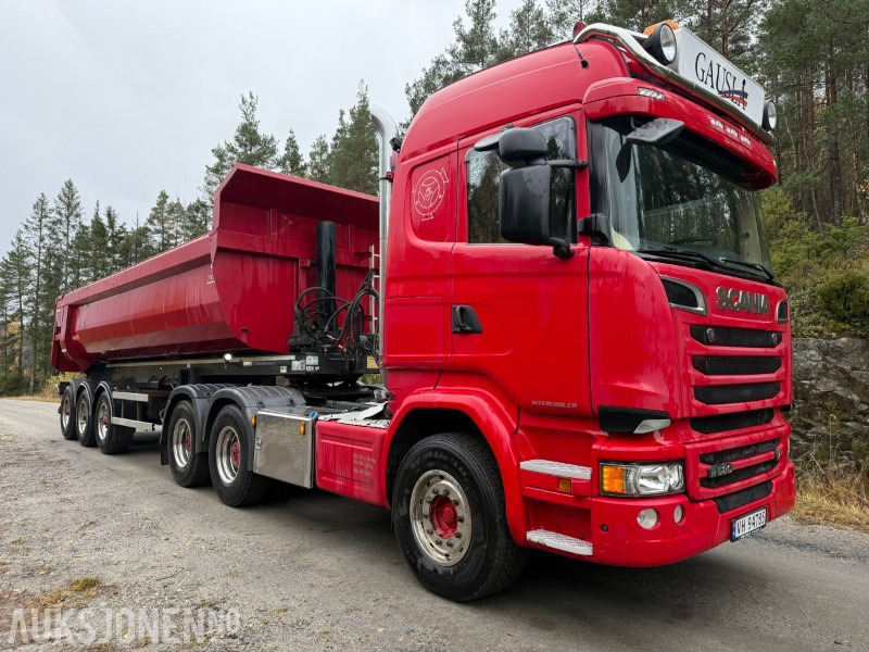 2018 Scania R580-V8-6x4-EURO6-260.000km-Tippsemi m/ Langendorf tralle - Tegljač: slika 2018 Scania R580-V8-6x4-EURO6-260.000km-Tippsemi m/ Langendorf tralle - Tegljač 2018 Scania R580-V8-6x4-EURO6-260.000km-Tippsemi m/ Langendorf tralle - Tegljač: slika 2018 Scania R580-V8-6x4-EURO6-260.000km-Tippsemi m/ Langendorf tralle - Tegljač