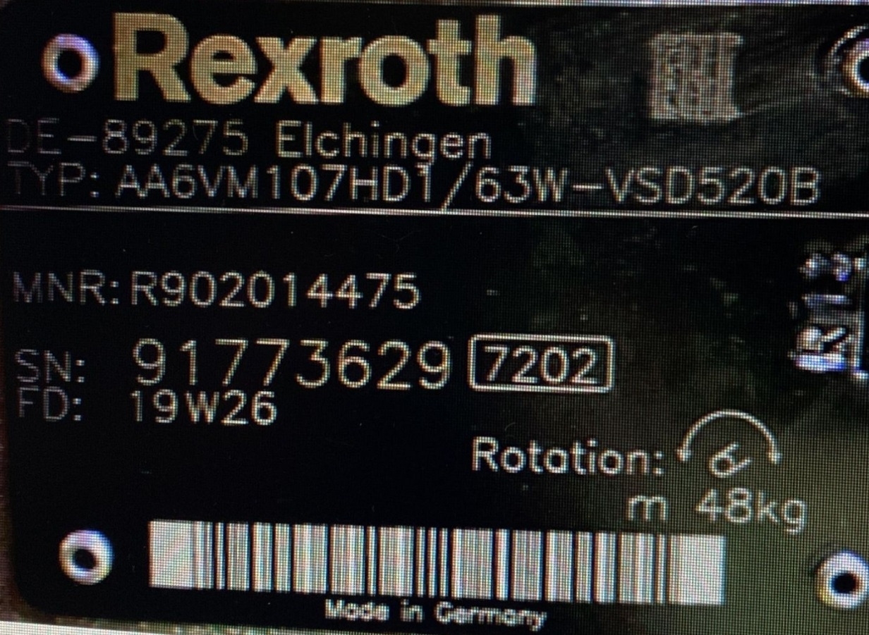 REXROTH A6VM107HD2/63W-VZB010F00B R902207840 - Hidraulični motor za Platforma za bušenje: slika REXROTH A6VM107HD2/63W-VZB010F00B R902207840 - Hidraulični motor za Platforma za bušenje REXROTH A6VM107HD2/63W-VZB010F00B R902207840 - Hidraulični motor za Platforma za bušenje: slika REXROTH A6VM107HD2/63W-VZB010F00B R902207840 - Hidraulični motor za Platforma za bušenje