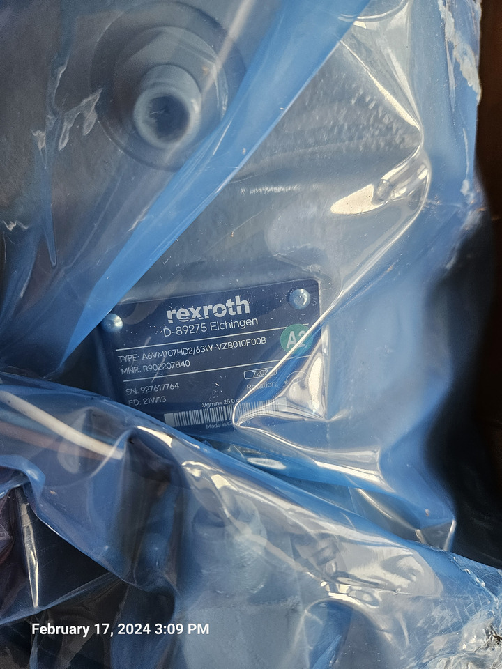REXROTH A6VM107HD2/63W-VZB010F00B R902207840 - Hidraulični motor za Platforma za bušenje: slika REXROTH A6VM107HD2/63W-VZB010F00B R902207840 - Hidraulični motor za Platforma za bušenje REXROTH A6VM107HD2/63W-VZB010F00B R902207840 - Hidraulični motor za Platforma za bušenje: slika REXROTH A6VM107HD2/63W-VZB010F00B R902207840 - Hidraulični motor za Platforma za bušenje
