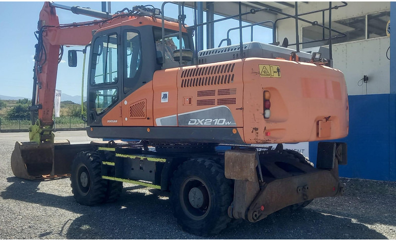 Doosan DX210W-5 - Bager na kotačima: slika Doosan DX210W-5 - Bager na kotačima Doosan DX210W-5 - Bager na kotačima: slika Doosan DX210W-5 - Bager na kotačima