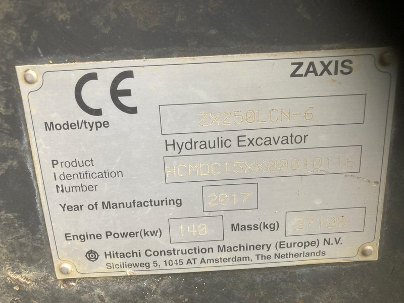 Hitachi ZX250LCN-6 - Bager gusjeničar: slika Hitachi ZX250LCN-6 - Bager gusjeničar Hitachi ZX250LCN-6 - Bager gusjeničar: slika Hitachi ZX250LCN-6 - Bager gusjeničar