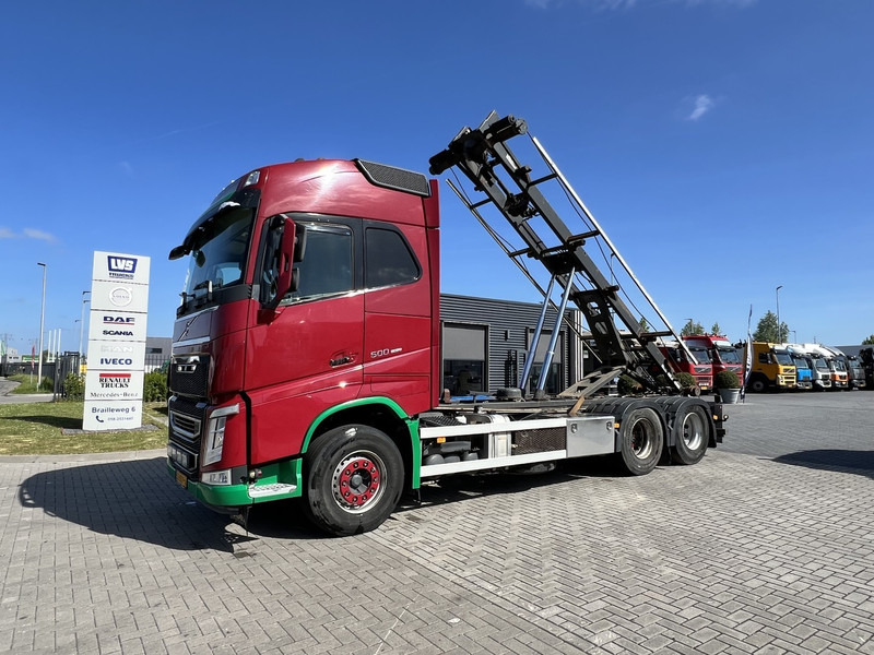 Volvo FH 500 6x2 Containersysteem Globetrotter / 10 Wheels / Cable systeem - Kamion s kabelskim sustavom: slika Volvo FH 500 6x2 Containersysteem Globetrotter / 10 Wheels / Cable systeem - Kamion s kabelskim sustavom Volvo FH 500 6x2 Containersysteem Globetrotter / 10 Wheels / Cable systeem - Kamion s kabelskim sustavom: slika Volvo FH 500 6x2 Containersysteem Globetrotter / 10 Wheels / Cable systeem - Kamion s kabelskim sustavom