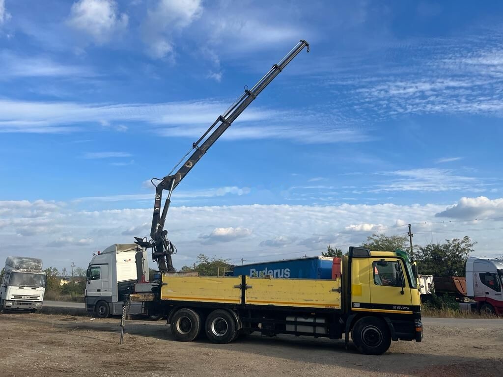 Mercedes-Benz Actros MP1 - Kamion s otvorenim sandukom, Kamion s kranom: slika Mercedes-Benz Actros MP1 - Kamion s otvorenim sandukom, Kamion s kranom Mercedes-Benz Actros MP1 - Kamion s otvorenim sandukom, Kamion s kranom: slika Mercedes-Benz Actros MP1 - Kamion s otvorenim sandukom, Kamion s kranom
