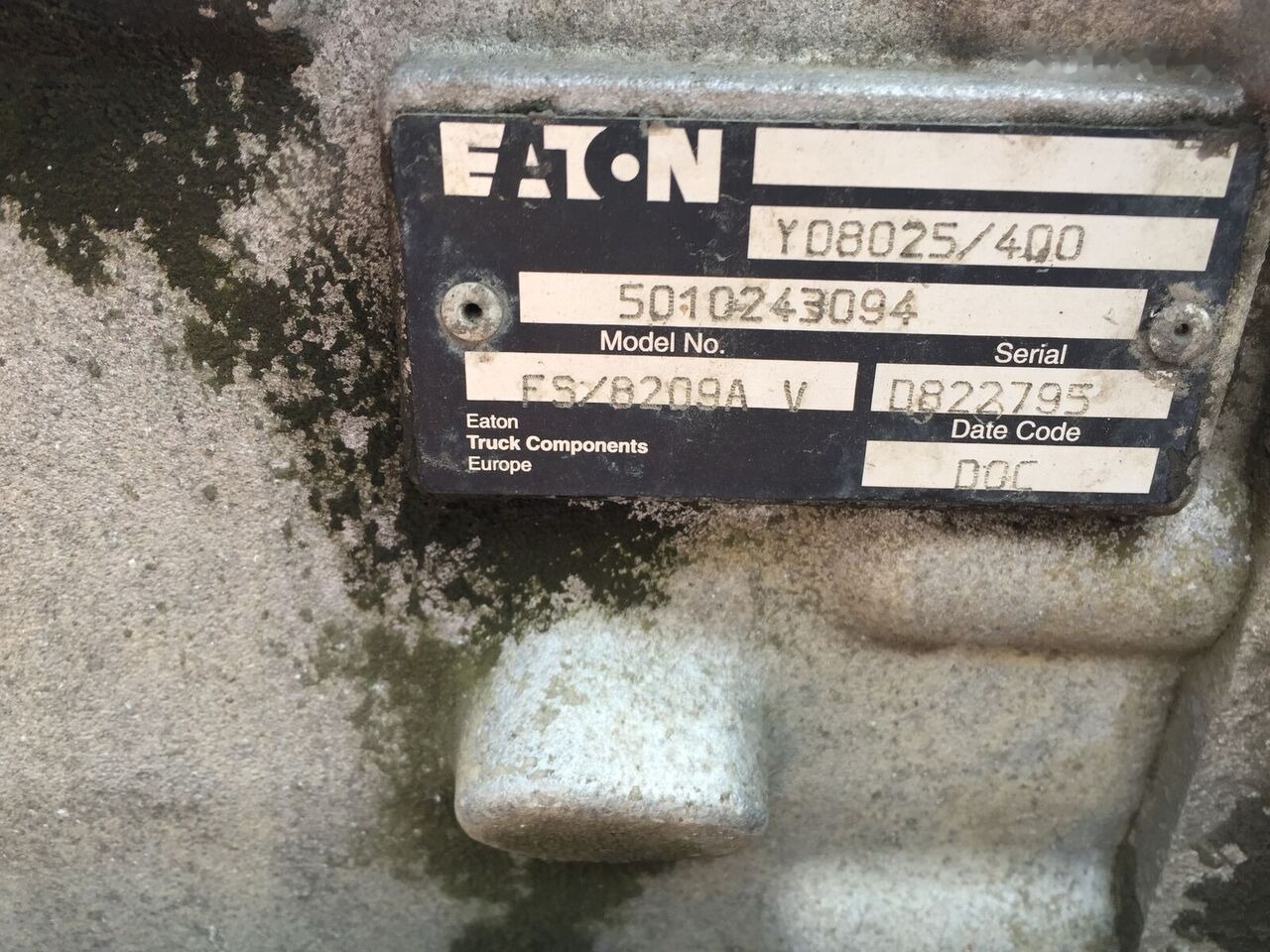 Eaton FS/8209A Y08025/400 truck - Mjenjač za Kamion: slika Eaton FS/8209A Y08025/400 truck - Mjenjač za Kamion Eaton FS/8209A Y08025/400 truck - Mjenjač za Kamion: slika Eaton FS/8209A Y08025/400 truck - Mjenjač za Kamion