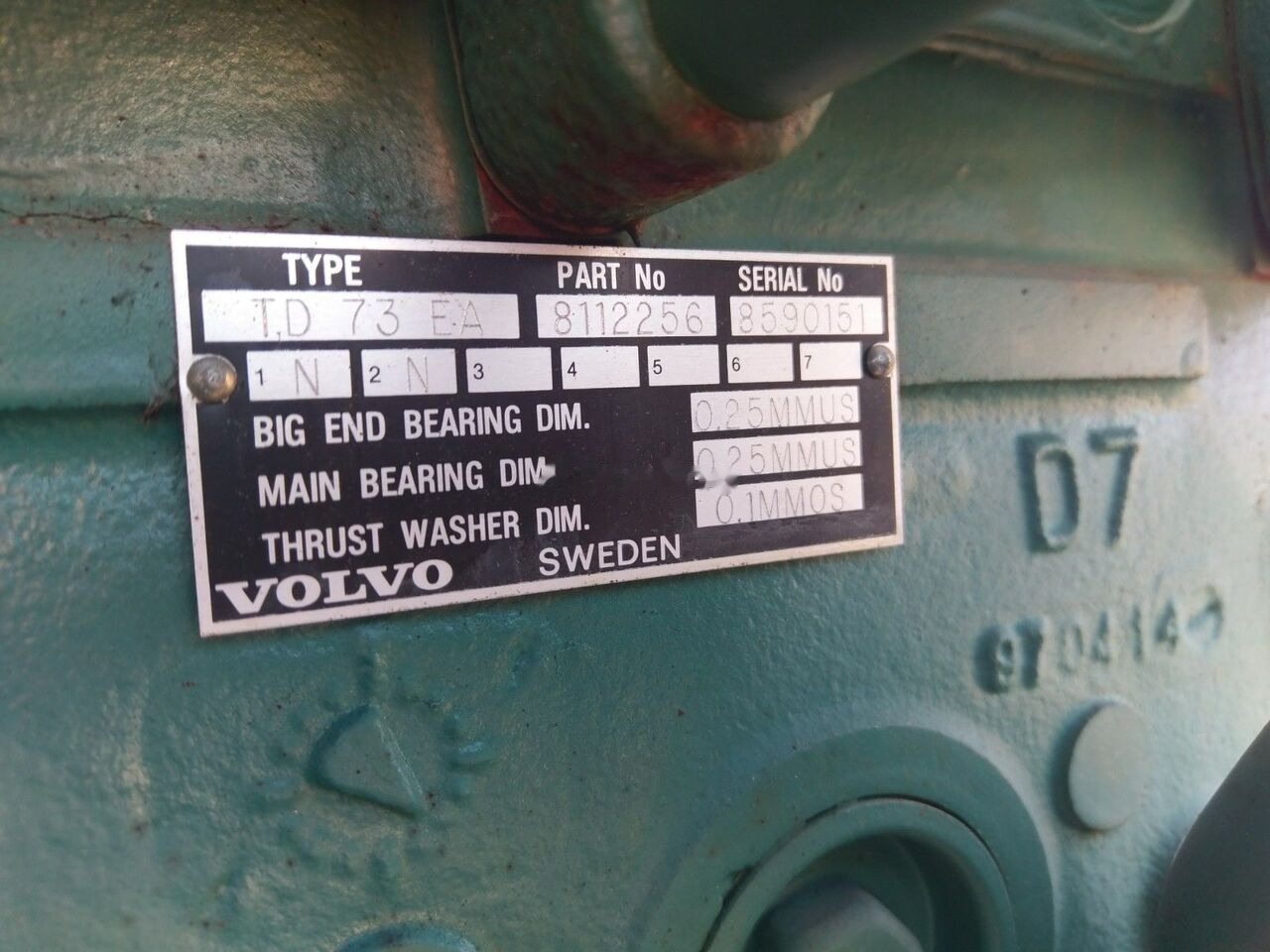 Volvo TD 73 EA Volvo FL 7 - Motor za Kamion: slika Volvo TD 73 EA Volvo FL 7 - Motor za Kamion Volvo TD 73 EA Volvo FL 7 - Motor za Kamion: slika Volvo TD 73 EA Volvo FL 7 - Motor za Kamion