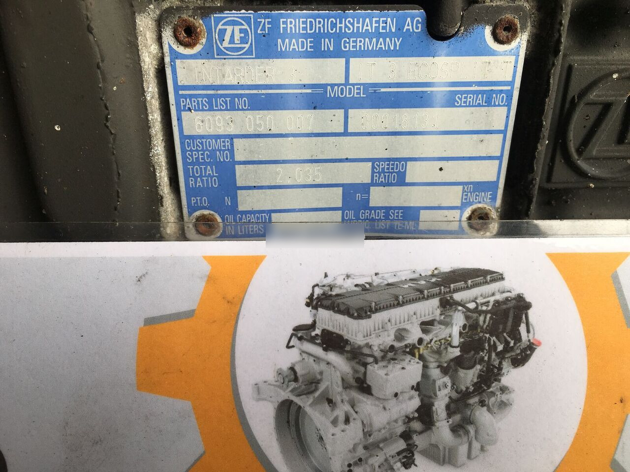 ZF 16S2331TD 1356052026 truck - Mjenjač za Kamion: slika ZF 16S2331TD 1356052026 truck - Mjenjač za Kamion ZF 16S2331TD 1356052026 truck - Mjenjač za Kamion: slika ZF 16S2331TD 1356052026 truck - Mjenjač za Kamion