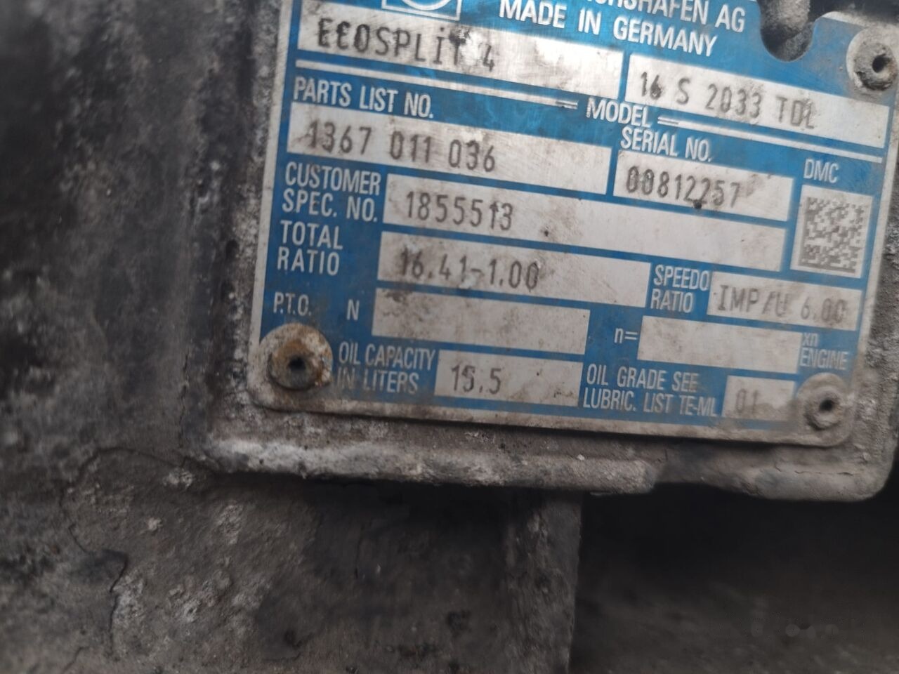 ZF truck - Mjenjač za Kamion: slika ZF truck - Mjenjač za Kamion ZF truck - Mjenjač za Kamion: slika ZF truck - Mjenjač za Kamion