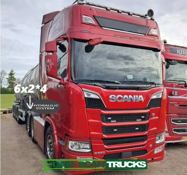 Scania R590 V8 NGS Rear steering 6x2*4. Air / Air suspension. Hydr. system - Tegljač: slika Scania R590 V8 NGS Rear steering 6x2*4. Air / Air suspension. Hydr. system - Tegljač Scania R590 V8 NGS Rear steering 6x2*4. Air / Air suspension. Hydr. system - Tegljač: slika Scania R590 V8 NGS Rear steering 6x2*4. Air / Air suspension. Hydr. system - Tegljač