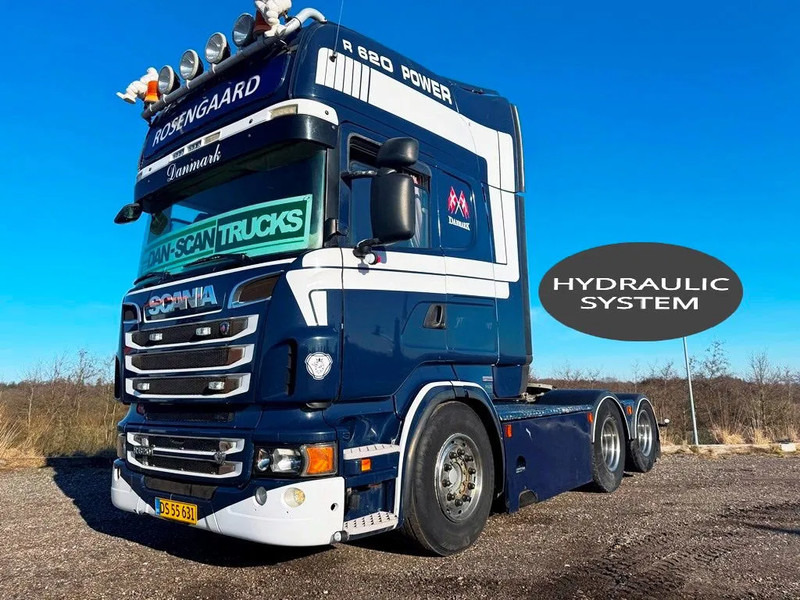 Scania R620-V8 Special Interior. hydr. system. Air / Air suspension - Tegljač: slika Scania R620-V8 Special Interior. hydr. system. Air / Air suspension - Tegljač Scania R620-V8 Special Interior. hydr. system. Air / Air suspension - Tegljač: slika Scania R620-V8 Special Interior. hydr. system. Air / Air suspension - Tegljač