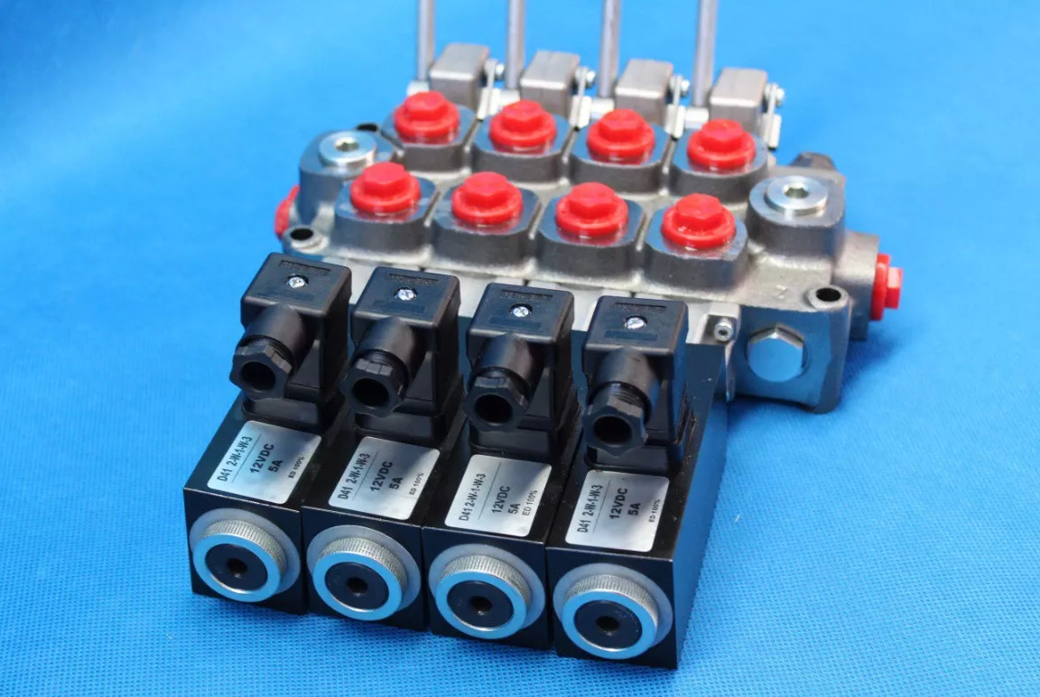 Poljoprivredni strojevi Galtech 4 Functions Valve 60L/min 12/24V + Radio Remote Juuko 800: slika Poljoprivredni strojevi Galtech 4 Functions Valve 60L/min 12/24V + Radio Remote Juuko 800